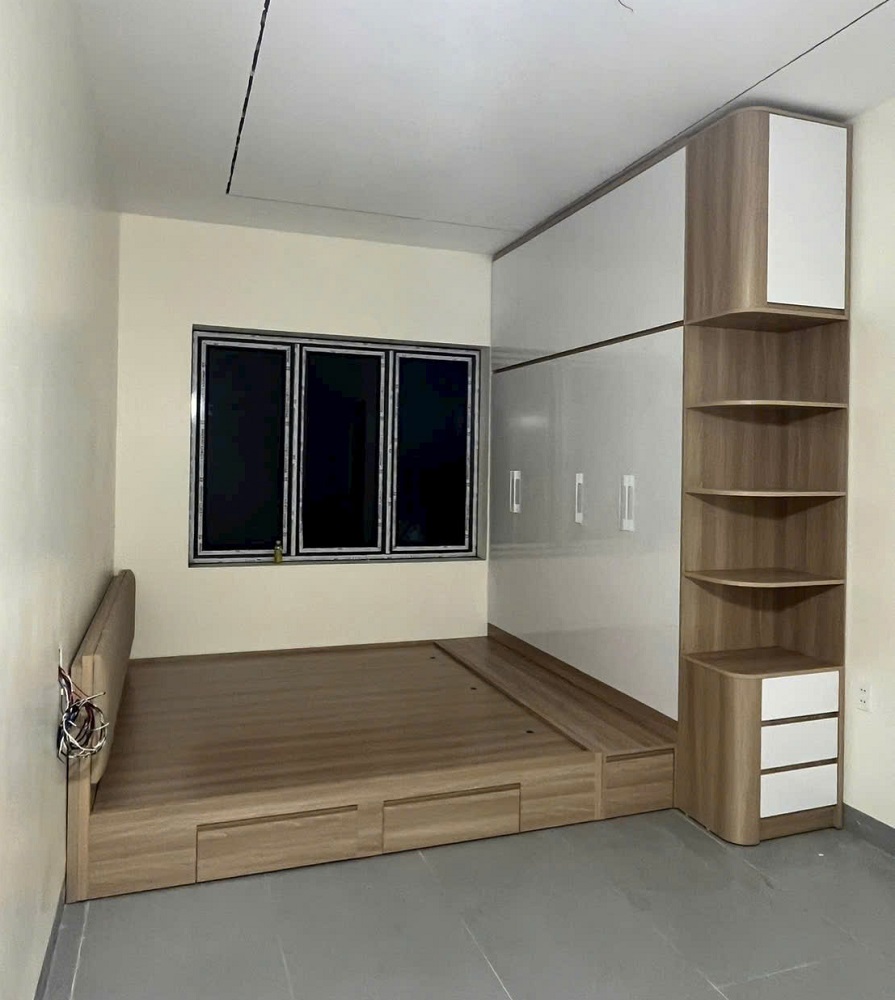 20 Mẫu Tủ Áo Hiện Đại Có kệ Trang Trí Gỗ MDF