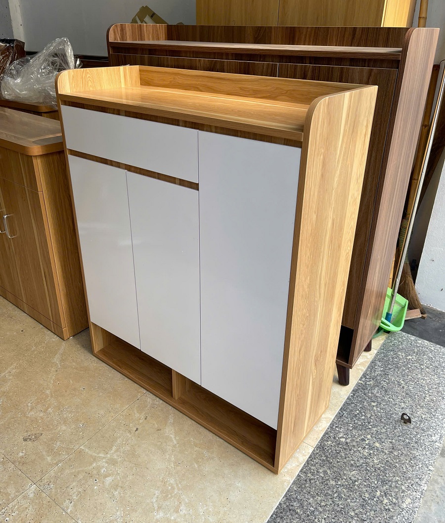 Tủ Giày Gỗ Công Nghiệp 3 Cánh TG30