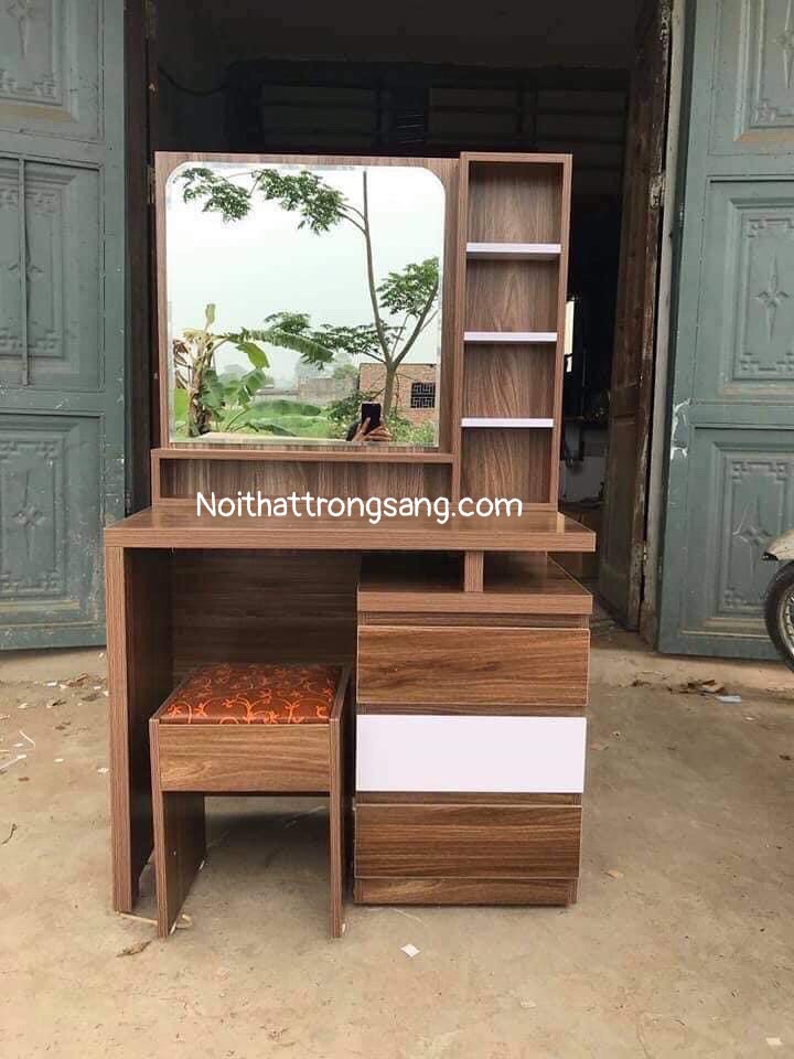 Bàn Trang Điểm Kiểu Hiện Đại  Gỗ MDF  BTD08 