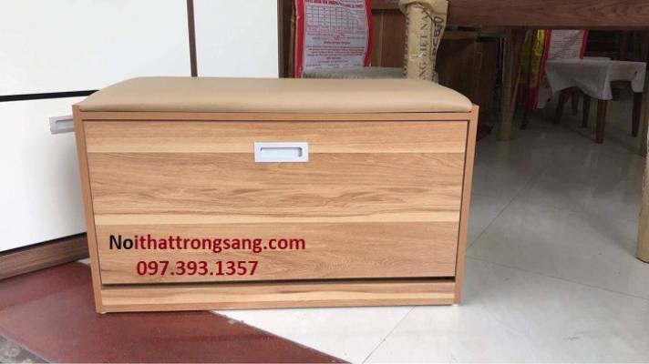 Tủ giầy thông minh 80cm gỗ MDF chống ẩm 