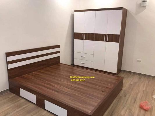 Combo Phòng Ngủ Hiện Đại Giá Rẻ MDF39